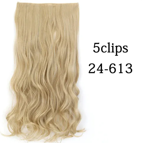 Curly Wave Clip-In Hair Extensions (24 Hair Colour Shades)