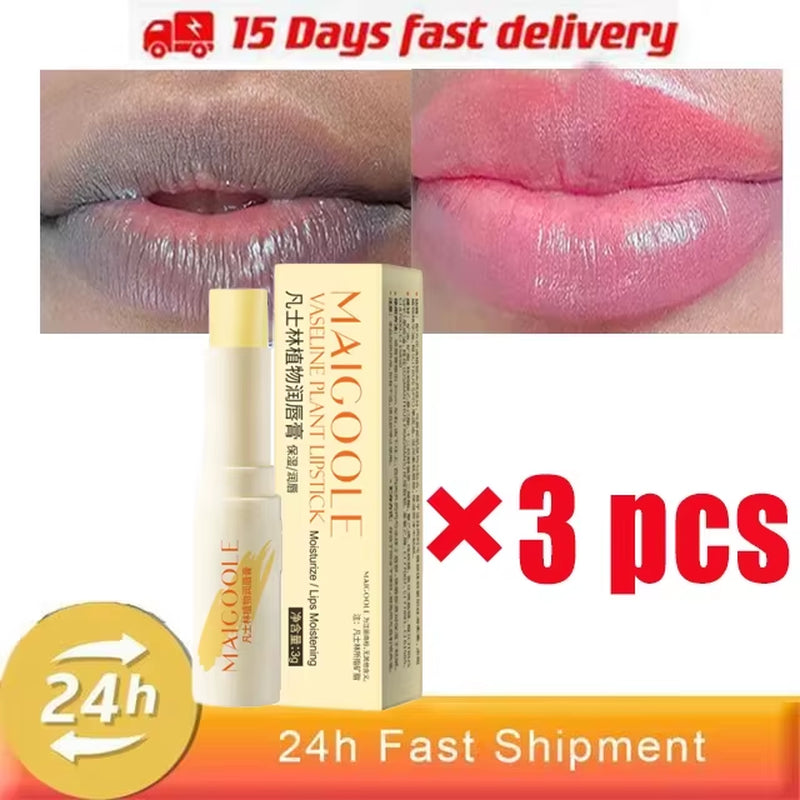 Fast Lightening Pink Mouth Lips Serum Bleaching Permanent Pinkish Moisturizing Lighten Dark Lip Balm Gloss Lipstick Lip Mask