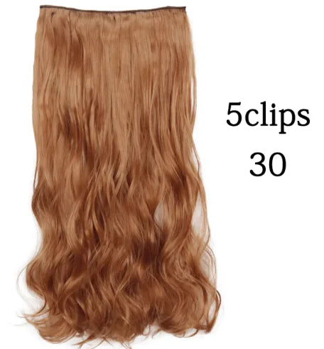 Curly Wave Clip-In Hair Extensions (24 Hair Colour Shades)