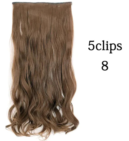Curly Wave Clip-In Hair Extensions (24 Hair Colour Shades)
