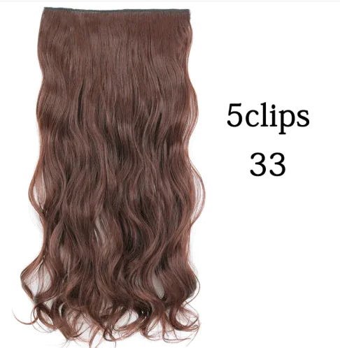 Curly Wave Clip-In Hair Extensions (24 Hair Colour Shades)