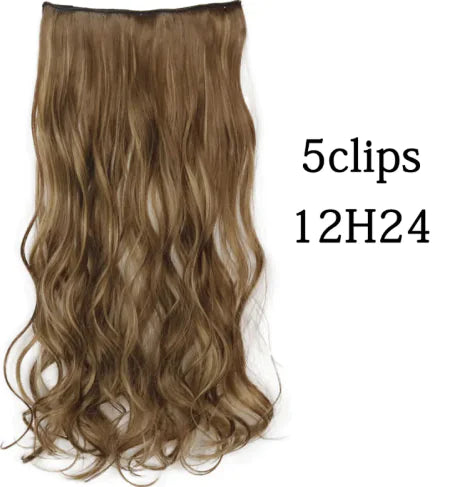 Curly Wave Clip-In Hair Extensions (24 Hair Colour Shades)