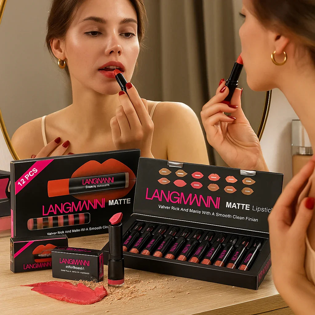12 Piece Lipstick Set