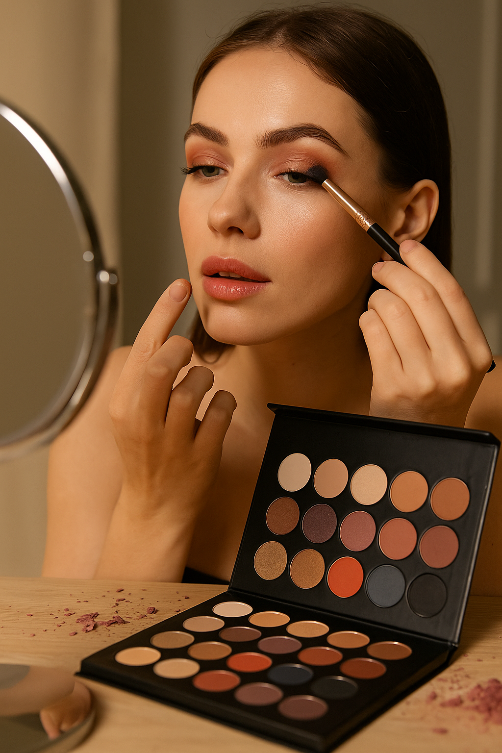 15 Shade Powdered Eyeshadow Palette