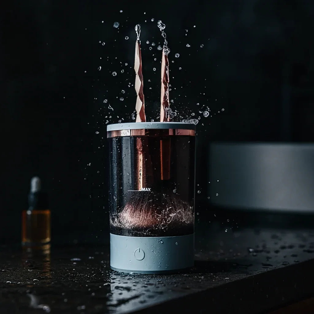 Automatic Makeup Brush Cleaner