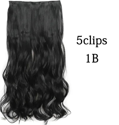 Curly Wave Clip-In Hair Extensions (24 Hair Colour Shades)