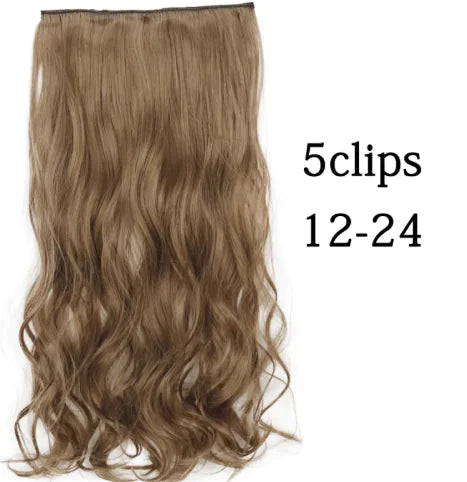 Curly Wave Clip-In Hair Extensions (24 Hair Colour Shades)