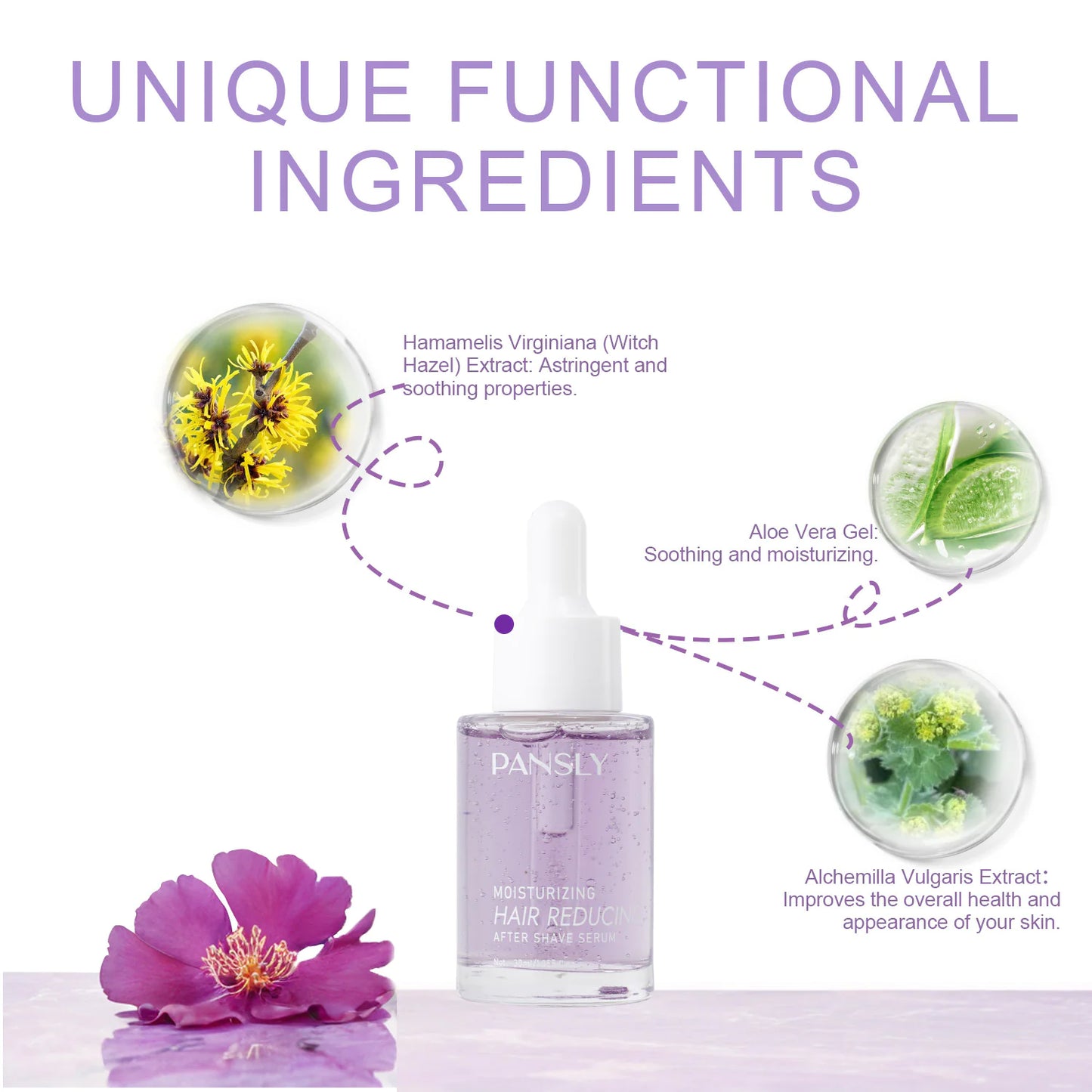 PANSLY Moisturizing Hair Reducing After Shave Serum