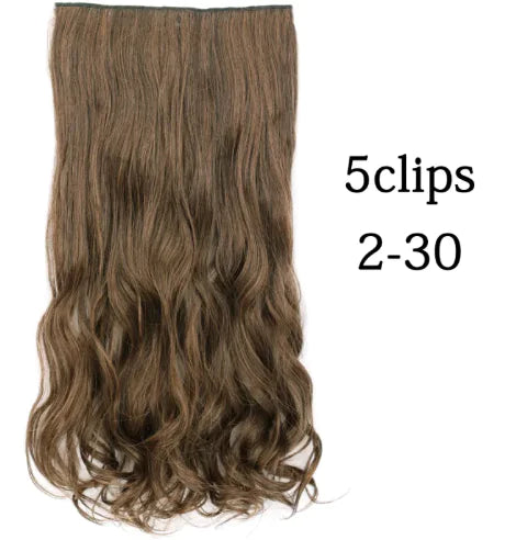 Curly Wave Clip-In Hair Extensions (24 Hair Colour Shades)