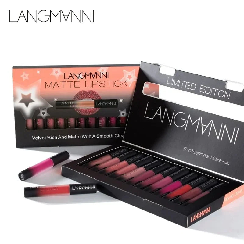 12 Piece Lipstick Set