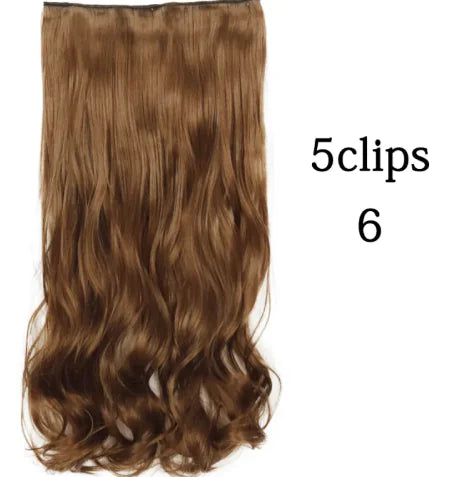 Curly Wave Clip-In Hair Extensions (24 Hair Colour Shades)
