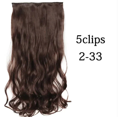 Curly Wave Clip-In Hair Extensions (24 Hair Colour Shades)