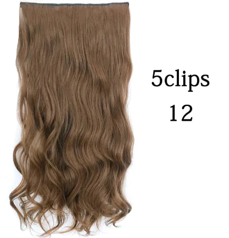 Curly Wave Clip-In Hair Extensions (24 Hair Colour Shades)