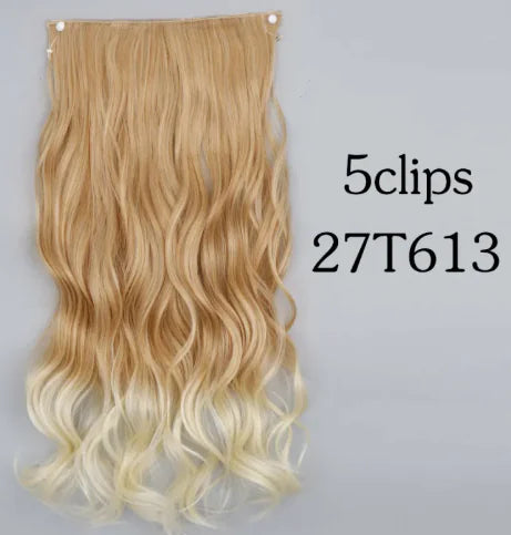 Curly Wave Clip-In Hair Extensions (24 Hair Colour Shades)