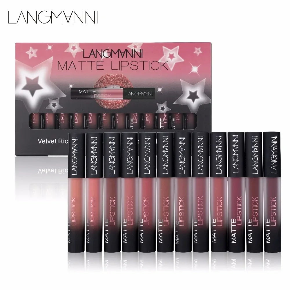12 Piece Lipstick Set
