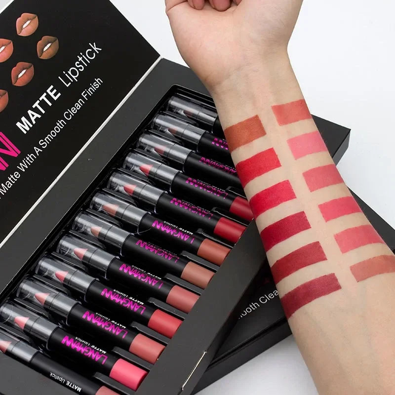 12 Piece Lipstick Set