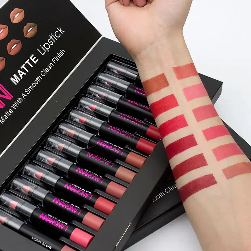 12 Piece Lipstick Set