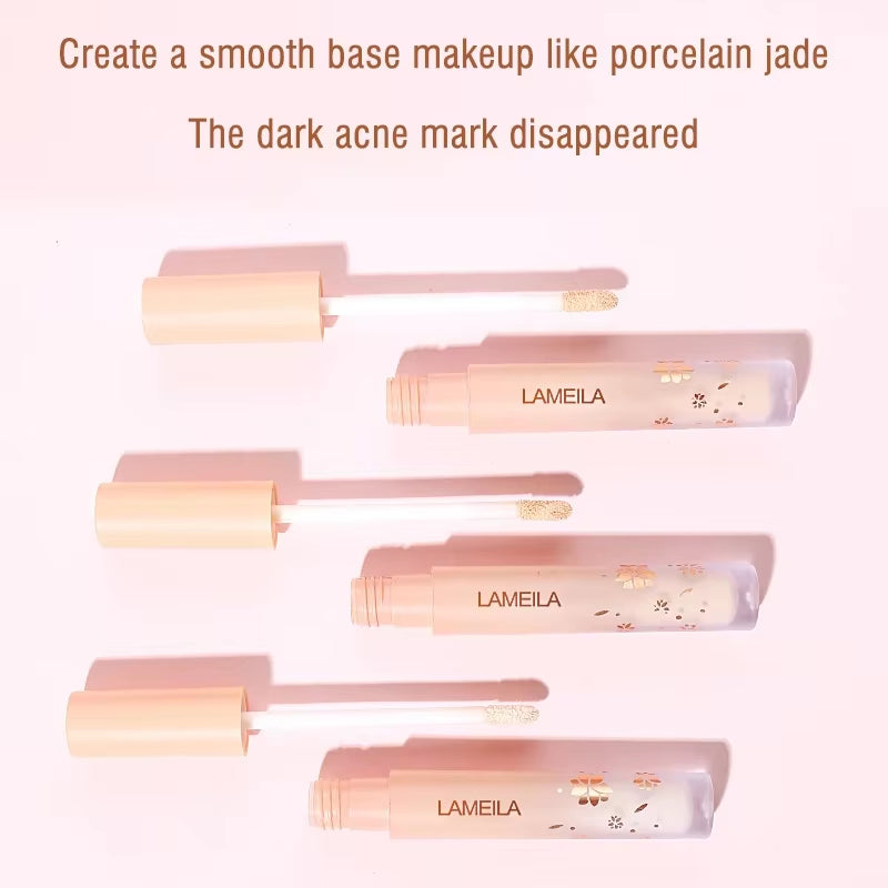 Eyes Face Concealer Liquid Cover Dark Circles Acne Natural Make up Effect anti Cernes Base Foundation Cream Cosmetics