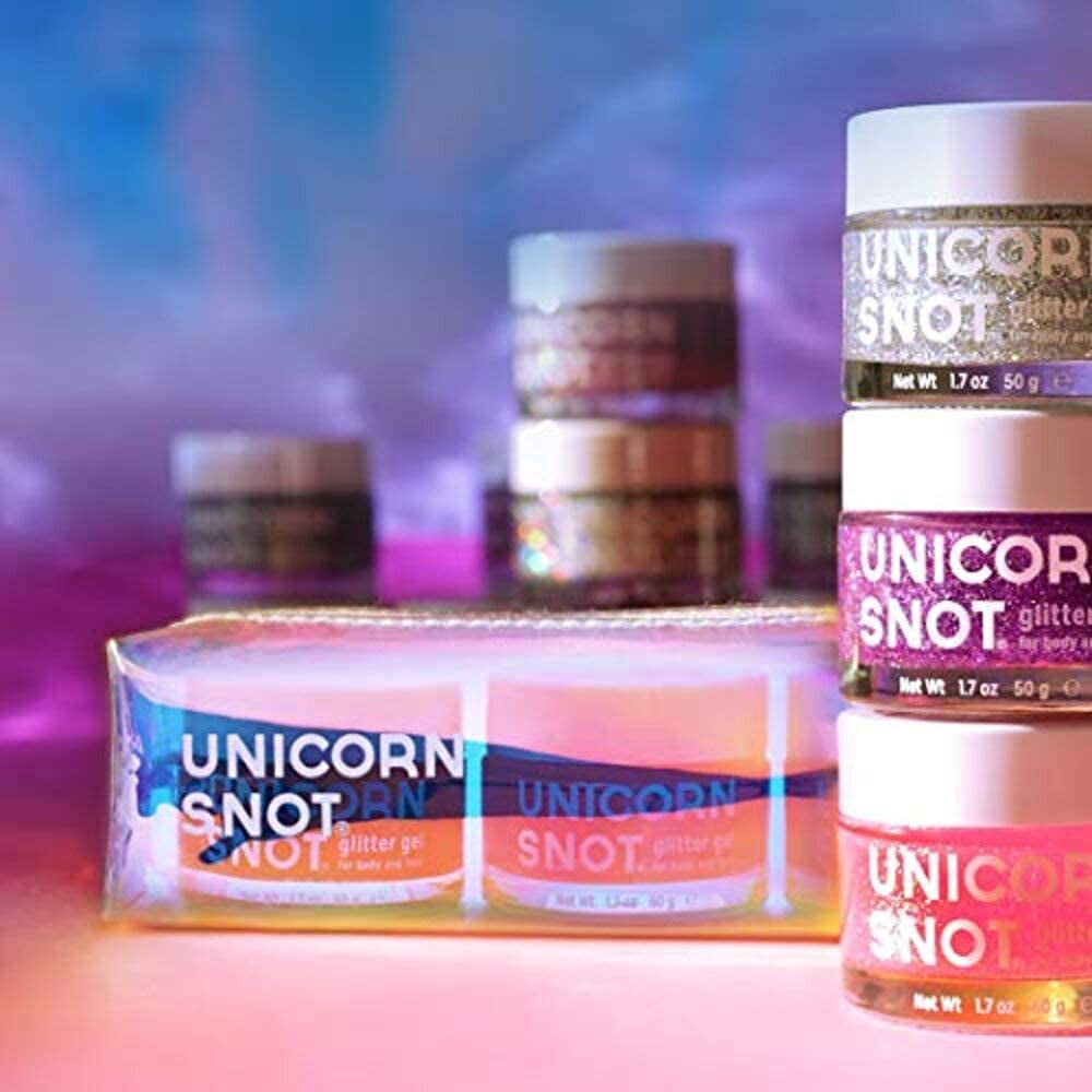 Holographic Body Glitter Gel - Vegan & Cruelty Free, Perfect for Festival, Rave, Halloween, Costume, Purple, 1.6Oz
