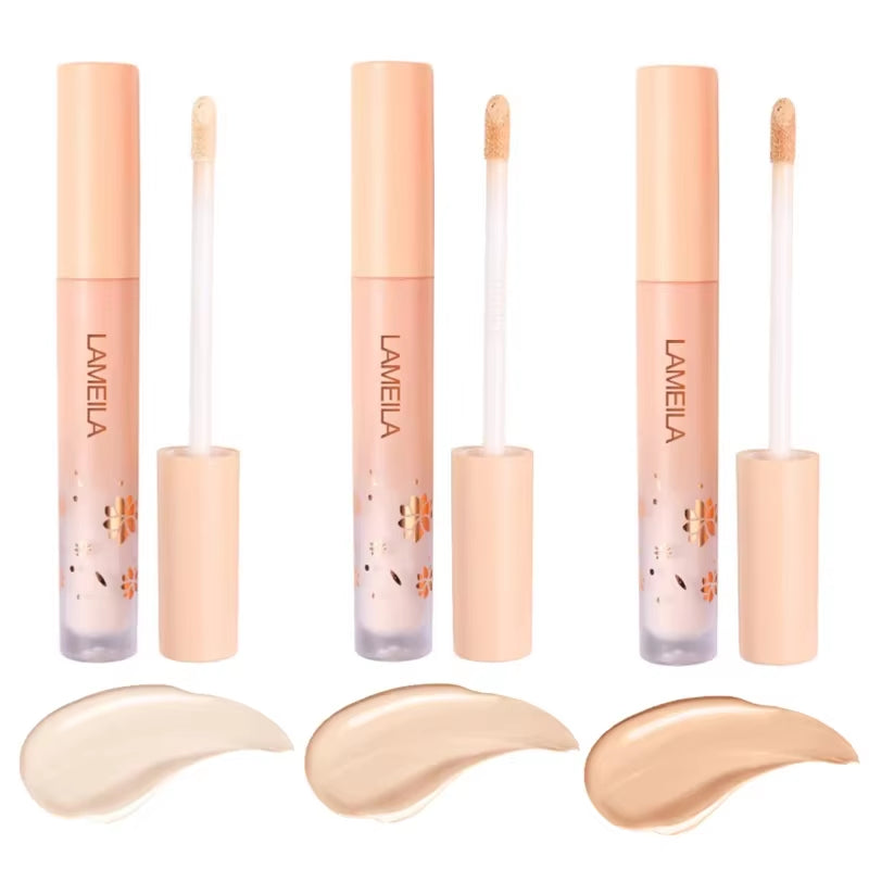 Eyes Face Concealer Liquid Cover Dark Circles Acne Natural Make up Effect anti Cernes Base Foundation Cream Cosmetics