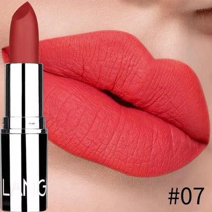 Matte Lipstick Waterproof Velvet Lips Stick 8 Colors Sexy Non-Stick Cup Make-Up Lipgloss Lipstick
