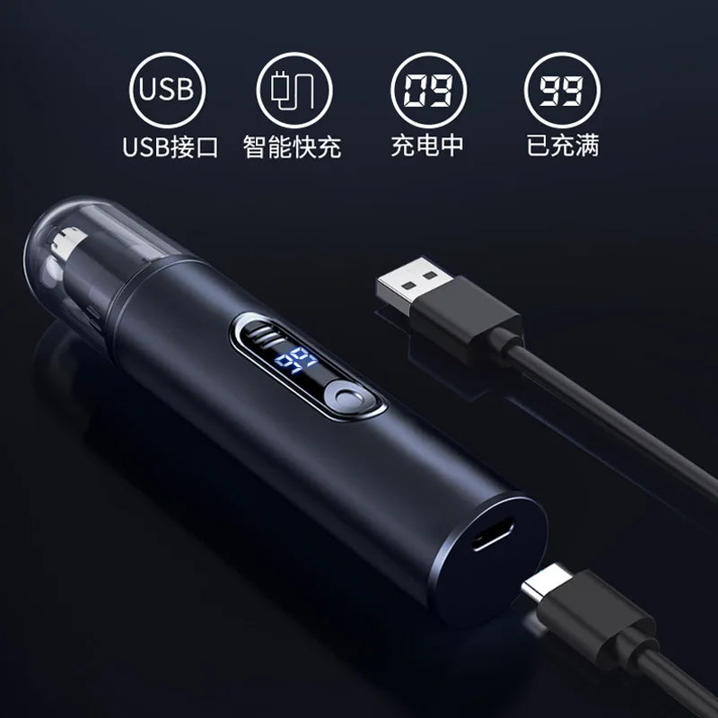Mini Pocket Nose Hair Trimmer Painless Clipper Nose Ears Hair Eyebrow Waterproof Portable Trimmer for Men Women