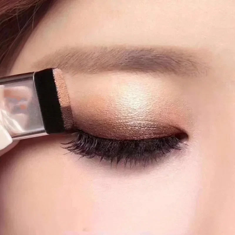 2 Colors Gradient Lazy Eye Shadow Stick Matte Shimmer Lasting Waterproof Eyeshadow Professional Charming Eyes Make up Cosmetics
