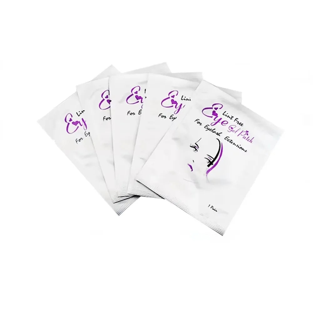 100Pairs Eye Patches Eyelash Extension under Eyelashes Fake Lashes Stickers Lash Extension Supplies Patches for Building Eyelid