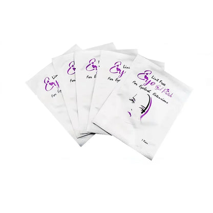 100Pairs Eye Patches Eyelash Extension under Eyelashes Fake Lashes Stickers Lash Extension Supplies Patches for Building Eyelid
