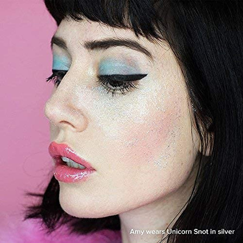 Holographic Body Glitter Gel - Vegan & Cruelty Free, Perfect for Festival, Rave, Halloween, Costume, Purple, 1.6Oz