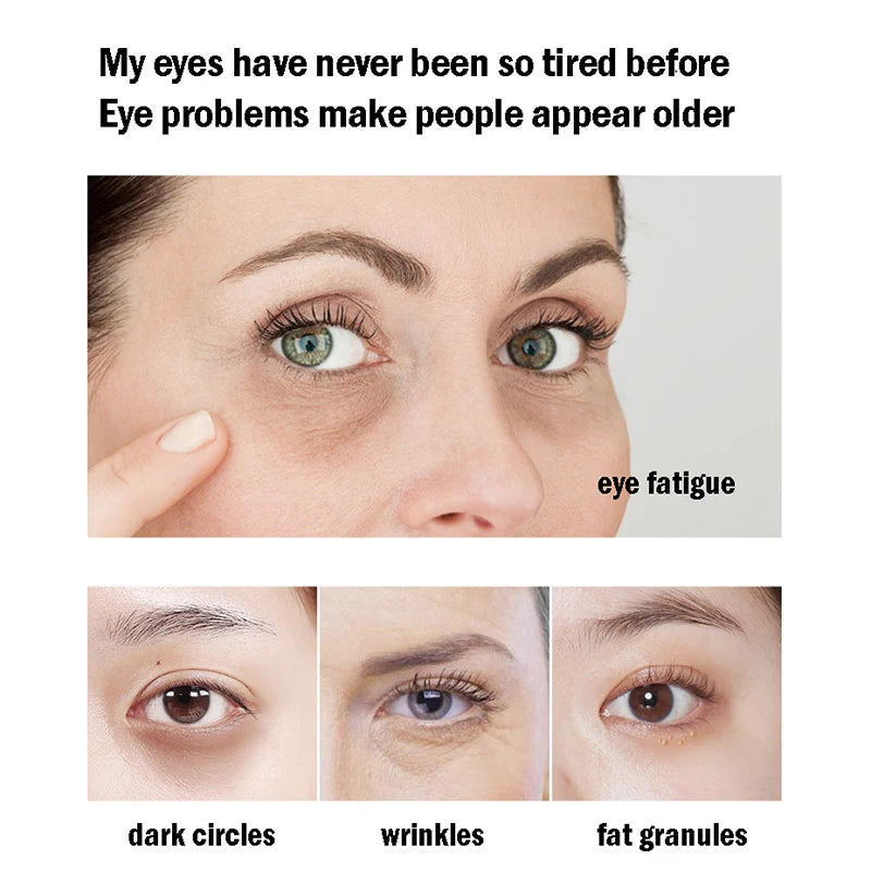 60Pcs/Box Seaweed Gold Collagen Eye Mask anti Dark Circles Removal Eyes Bags Moisturizing Anti-Aging Eye Patches Eyes Gel Mask