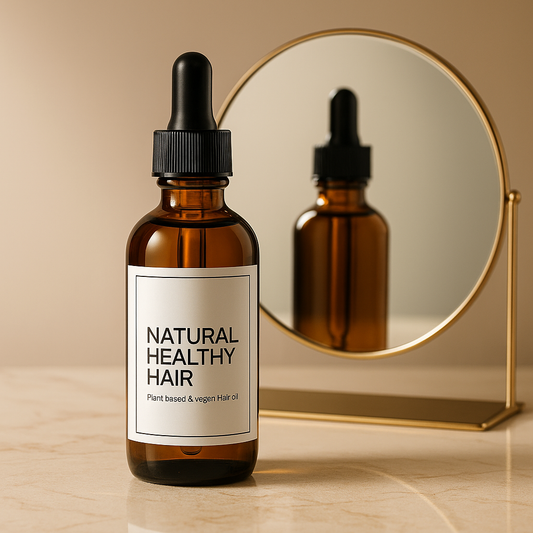 Plresen Natural Hair Growth Oil Natural Healthy Hair Oils for Hair Growth Veganic Natural Hair Growth Oil Vegan Hair Growth Oil for Hair Growth and Thickness 60ml