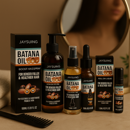 Batana Hair Series: Nourish Hair Root and Fix Hair