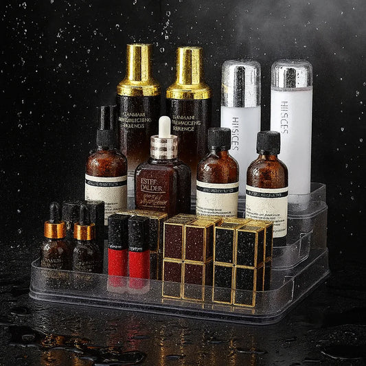 Bathroom Shelf Makeup Organizer