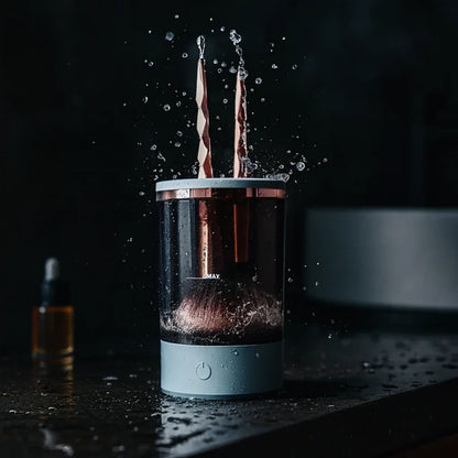 Automatic Makeup Brush Cleaner