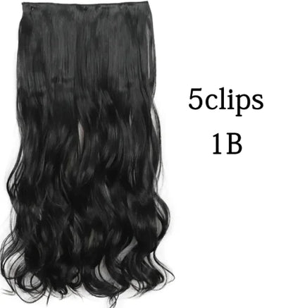 Curly Wave Clip-In Hair Extensions (24 Hair Colour Shades)
