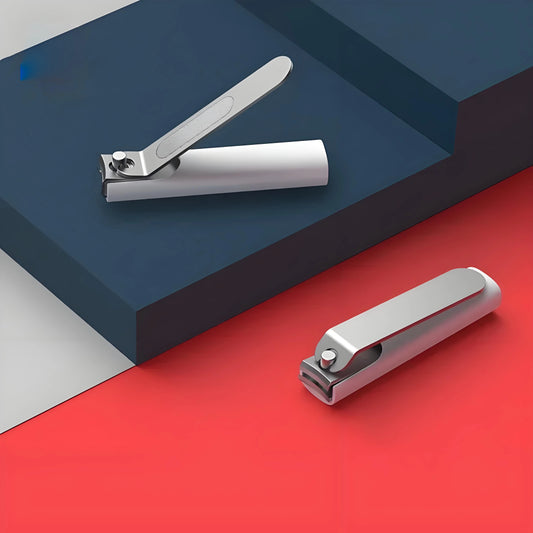 420 Stainless Steel Nail Clippers Anti-Splash Cutter with File for Manicure Pedicure Portable Fingernail Toenail Trimmer