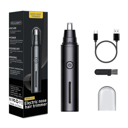 Mini Pocket Nose Hair Trimmer Painless Clipper Nose Ears Hair Eyebrow Waterproof Portable Trimmer for Men Women