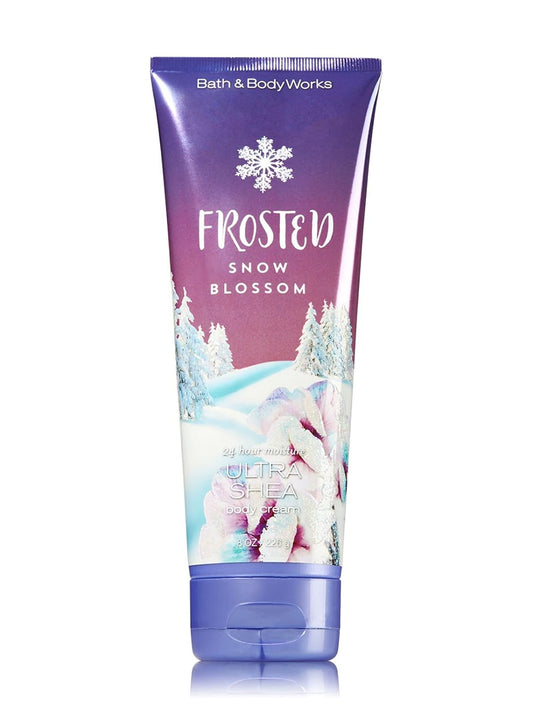 Frosted Snow Blossom Ultra Shea Body Cream 8 Ounce