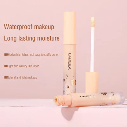 Eyes Face Concealer Liquid Cover Dark Circles Acne Natural Make up Effect anti Cernes Base Foundation Cream Cosmetics