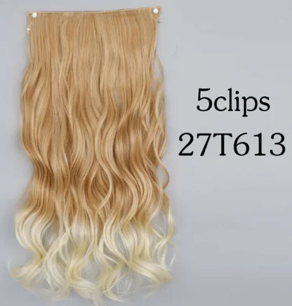 Curly Wave Clip-In Hair Extensions (24 Hair Colour Shades)