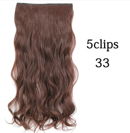 Curly Wave Clip-In Hair Extensions (24 Hair Colour Shades)